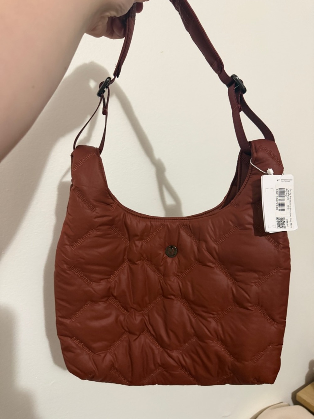 lululemon athletica Quilted Shoulder Mini Bag in Rust - Picture 3 of 5